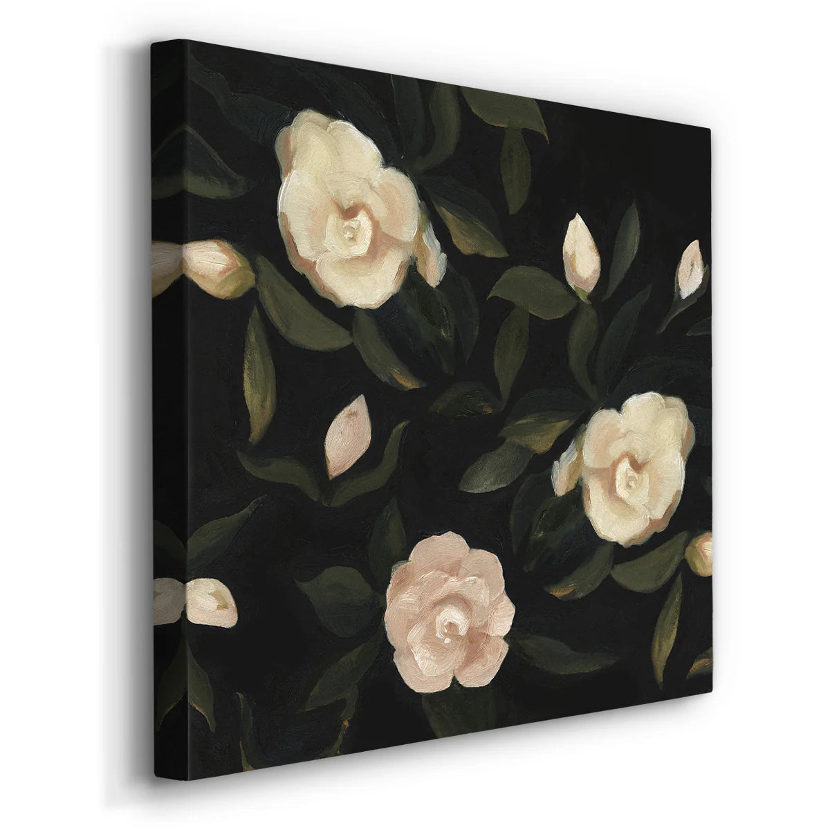 Evening Gardenias I-Premium Gallery Wrapped Canvas - Ready to Hang