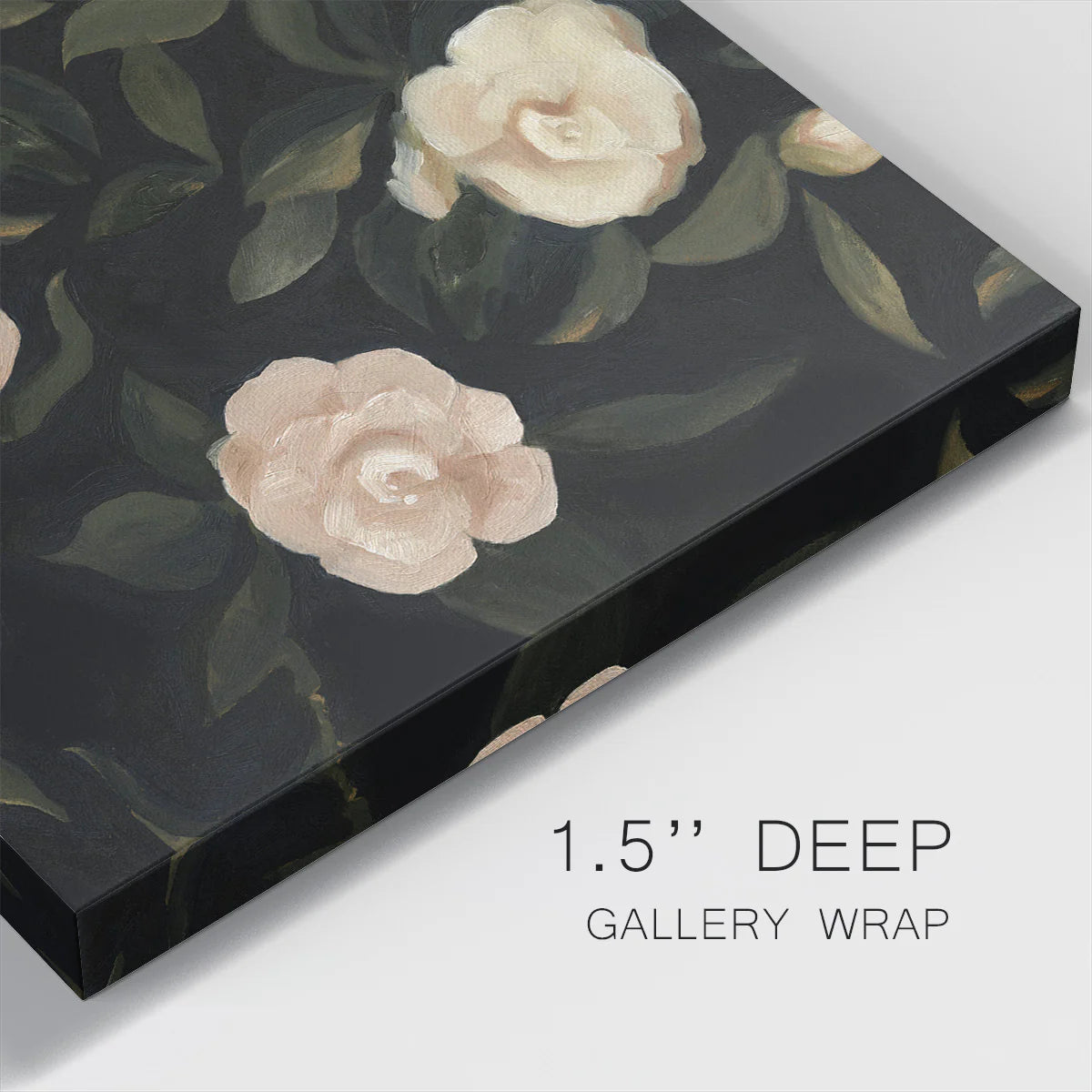 Evening Gardenias I-Premium Gallery Wrapped Canvas - Ready to Hang