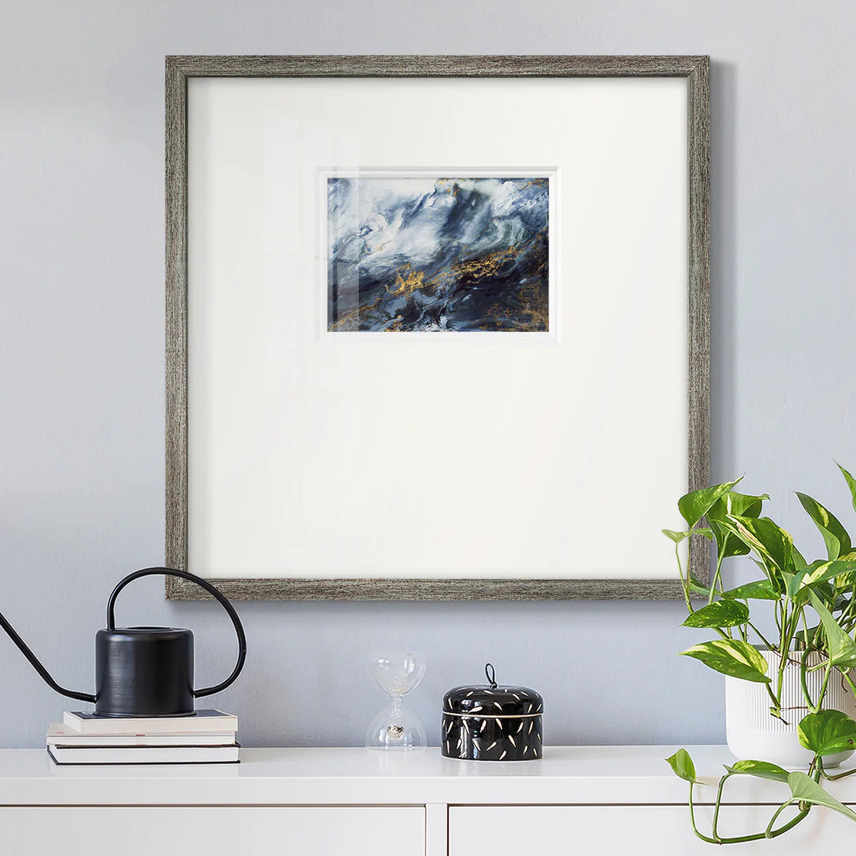 Anticipation V1- Premium Framed Print Double Matboard