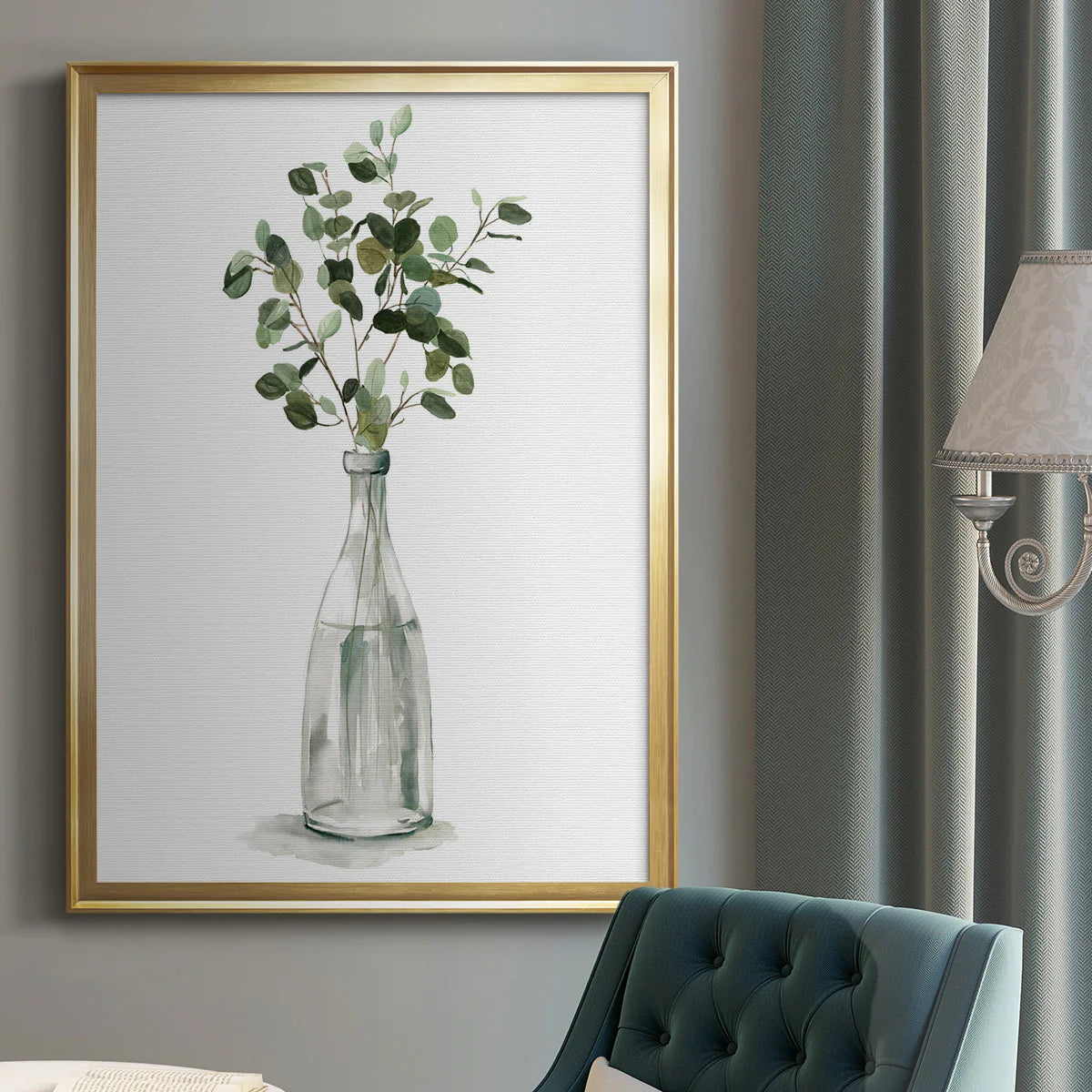 Botanical Arrangement I Premium Framed Print - Ready to Hang