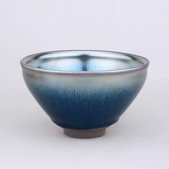 Jianjian Tea Marigold Song Dynasty Dot Rabbit Hair Marigold Large Matcha Bowl